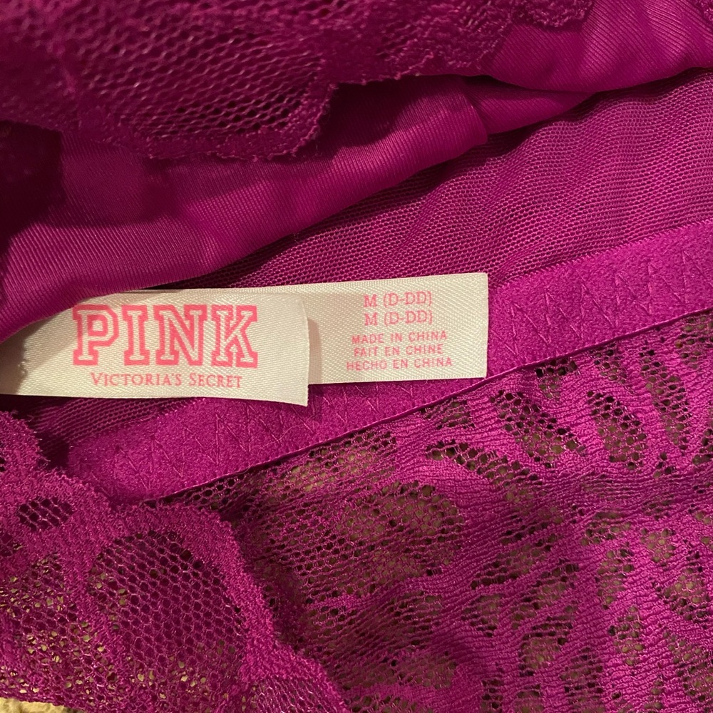 PINK Victoria Secret lace bandeau - Picture 2 of 3